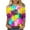 Multicolor Plus Size Blouse for Women_x, variant on CYMMPU 3/4 Sleeve Blouses for Women Dressy Casual Tunic Tops Fall Fashion Shirts Flower Printed Round Neck Spring Tops Loose Fit Pleated Dressy T-Shirts Purple M