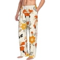 thumbnail image 2 of Disketp Flower Fox Men'S Pajama Pants - Ultra Soft Fleece Sleep And Lounge Pants (Size: S-Xxl), 2 of 9