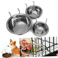 thumbnail image 6 of Niceauty Dog Feeding Bowls Stainless Steel Food Water Cup Silver 1Set, 6 of 8