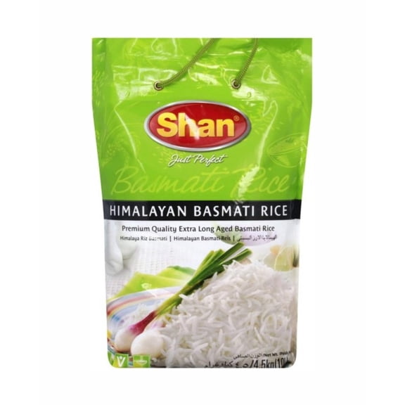 Shan Himalayan Basmati Rice 10lb (4.5kg)
