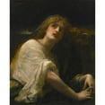 thumbnail image 2 of Alexandre Cabanel 15x18 Gold Ornate Wood Frame and Double Matted Museum Art Print Titled - Mary Magdalene at the Tomb (1875), 2 of 4
