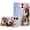 3, variant on For Samsung Galaxy s25 Edge Epoxy Glitter Butterfly Ornaments Design HQ Metal Buttons Hybrid - 2