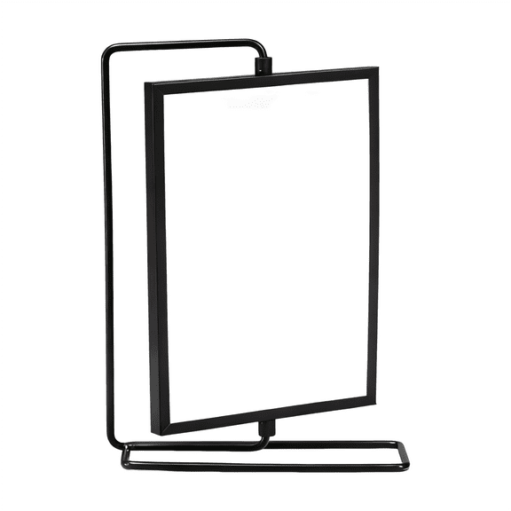 Rotating Picture Frame Rotating Photo Frame Metal Photo Frame For Home Room Double Sided Picture Frame