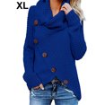 thumbnail image 1 of AIHOME Pull-Over Décontracté à Col Bénitier Ourlet Asymétrique pour Femmes, 1 of 1