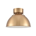 thumbnail image 2 of Zayne 12'' Wide 1-Light Semi Flush - Brushed Gold, 2 of 3