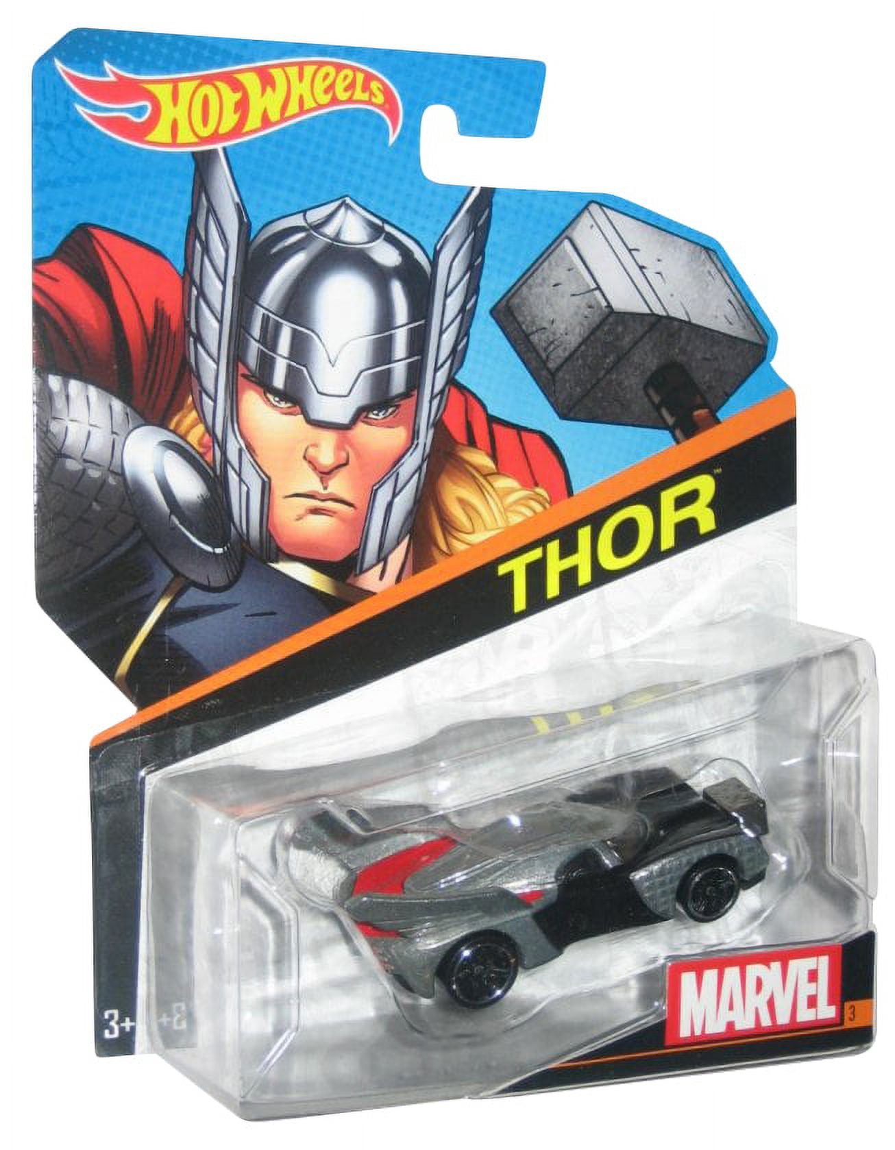Hot Wheels AVENGERS Set of 7 Diecast Character Cars Captain