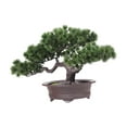 thumbnail image 3 of Artificial Welcoming Tree Pot Plant Bonsai Decorative Novel and Unique Sturdy Multipurpose Desktop Display for Terrace, Windowsill Style B, 3 of 9