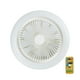 thumbnail image 5 of Ventiladores de techo con luces, ventilador de techo con lámpara, portalámparas E27 moderno, refrigeración Blanco 36W, 5 of 9