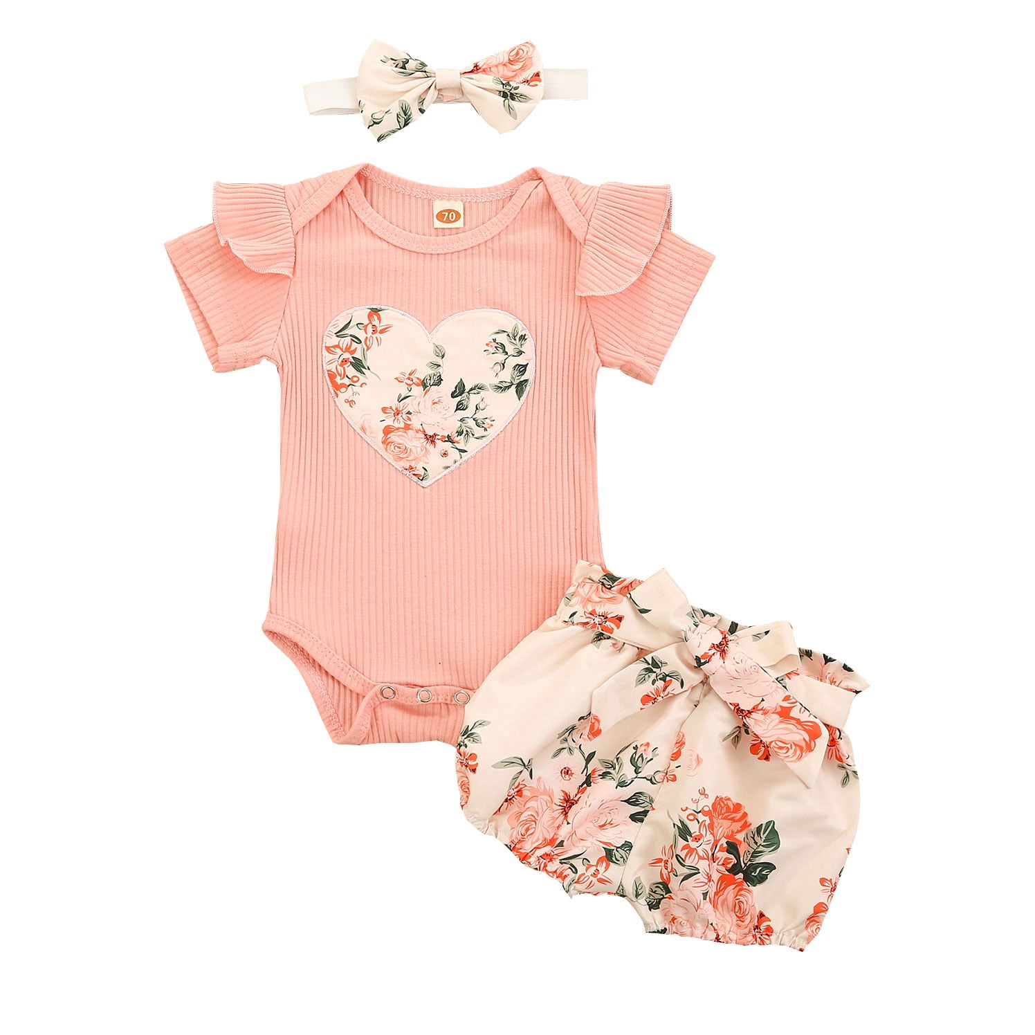 Baby girl summer romper 2025