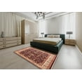 thumbnail image 4 of Ahgly Company Indoor Rectangle Mid-Century Modern SandyBrown Oriental Area Rugs, 2' x 5', 4 of 6