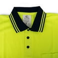 thumbnail image 4 of First Class High Visibility Polo Shirt - L, 4 of 8