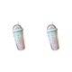 thumbnail image 4 of Billuyoard Botella de agua de plástico arcoíris, elegante y funcional, compañero de hidratación, tapa de paja, taza para beber Type1 NO1, 4 of 6