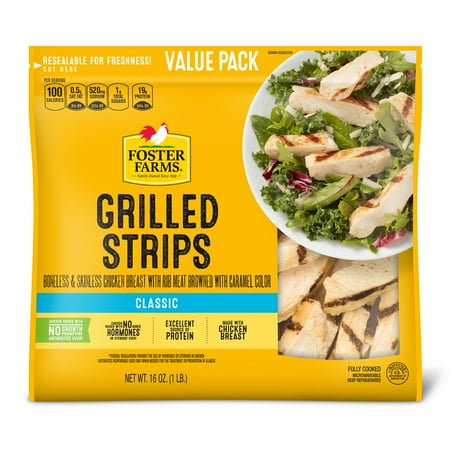 Foster Farms Classic Grilled Chicken Breast Strips