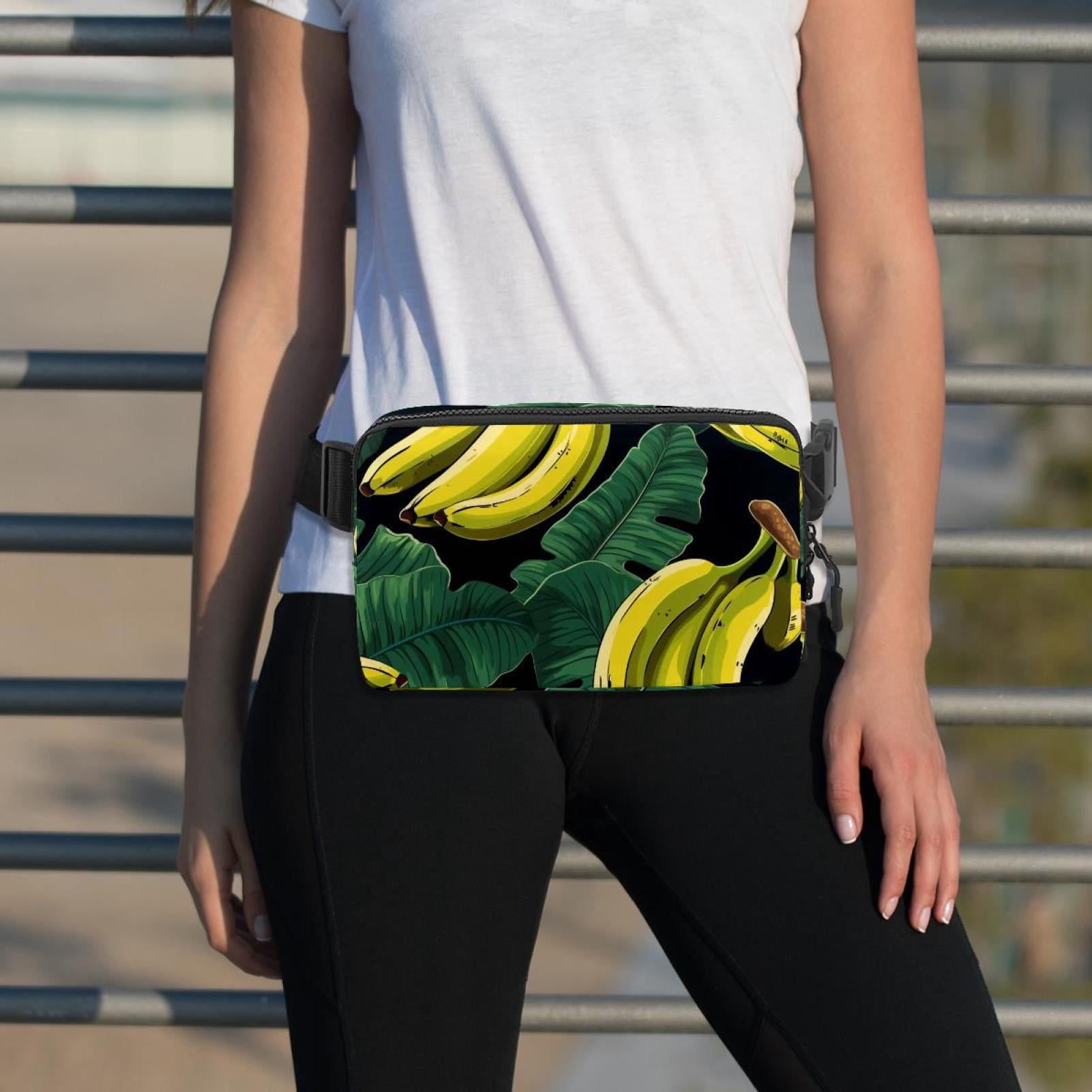 Sloth Lightweight Adjustable Sling Bag Waist Pack with Extension Strap Unisex - Ideal for Travel and Outdoor Activities