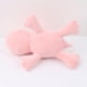 thumbnail image 3 of Peluche de dinosaurio con peso, almohada de dinosaurio con peso, cojín lumbar suave, almohadas adorables (Triceratops rosa), 3 of 5
