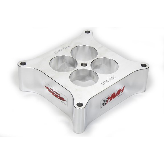 High Velocity Heads Ss4150 2Al Super Sucker 2" Aluminum Carburetor Spacer For