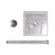 thumbnail image 5 of Portarrollos De Diamante Triturado Portarrollos De Papel De Diamante Triturado Portarrollos De Cristal Plateado Portarrollos De Cocina Cromado Yuarrent HA014864-00, 5 of 5