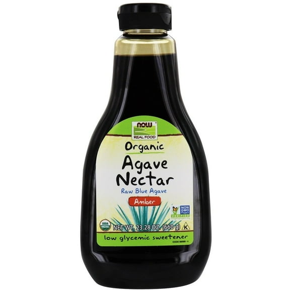 NOW Foods - NOW Real Food Nectar d'Agave Biologique Ambre - 23,28 oz