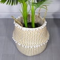 thumbnail image 5 of Prettyui Basket Wicker Grass Weaving White Flower Storage Laundry Bags, 5 of 10