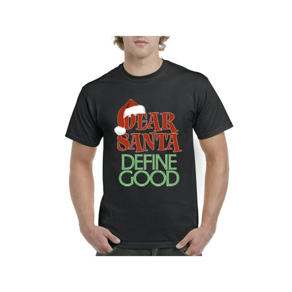 NIB - Men's T-Shirt Short Sleeve, up to Men Size 5XL - Christmas Define Good