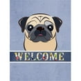 thumbnail image 1 of Taille de la Maison de Toile de Drapeau de Bienvenue, 1 of 1