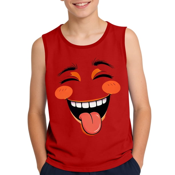 Camisola de Niños Pequeños con Impresión de Gradiente Lindo, Tela Suave sin Mangas para el Uso Casual Y Ocasiones Especiales