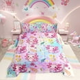 thumbnail image 1 of Erosebridal Girls Axolotl Bedding Queen Comforter Set, Chic Florals Down Comforter, Stars Reversible, 3 Pieces, 1 of 6