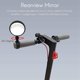 thumbnail image 3 of 2x Scooter Rearview Mirror For M365 M365 Pro For Es1 Es2 Qicycle Ef1 Bike Back Mirror, 3 of 5