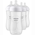 thumbnail image 1 of Biberón Philips AVENT Natural, 330 ml, transparente, paquete de 4 Philips AVENT NA, 1 of 9