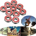 thumbnail image 2 of Rodamientos Soidarity de acero al carbono para monopatín Longboard 10 piezas, 2 of 6