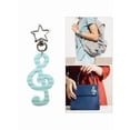 thumbnail image 5 of Music Note Keychain For Keys Bags Backpacks Acrylic Alloy Design Lightweight Portable Gift For Musicians Music Lovers, 5 of 10