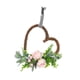 thumbnail image 4 of Corona de corazón para el Día de San Valentín, decoración de primavera y verano, recuerdos de fiesta, centro de mesa decorativo, corona de puerta, 4 of 8