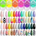 thumbnail image 2 of 8ml Gel Esmalte De Uñas Colorido Pintura Arte Vernis Semi Permanente Brillo UV Top Capa Manicura, 2 of 4