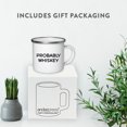 thumbnail image 3 of Koyal Wholesale Funny Alcohol 11oz. Stainless Steel Campfire Coffee Mug Gift, Probably Whiskey, 1-Pack, 3 of 4