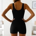thumbnail image 7 of RQYYD Athletic Swimsuit for Women Boyleg One Piece Competitive Bathing Suit Sleeveless Full Coverage Modest Sporty Swimwear, 7 of 7