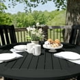thumbnail image 2 of Highwood's 48" Round 5-pc Lehigh Dining Set - Counter Height, Outdoor, Eco-friendly, Synthetic Wood, 2 of 9