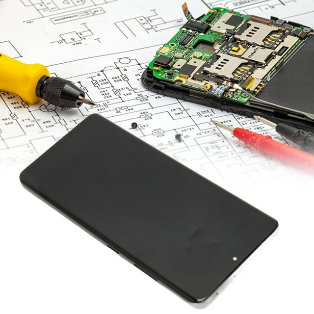 Pantalla Táctil de Reemplazo de Pantalla, LED ORGÁNNICO NEGRO DE REEMPLAZO DE DIVELTALIZADOR DE PANTALLA CON HERRAMENTAS DE REPARACIO PARA G998B G998FDS TELEFONO