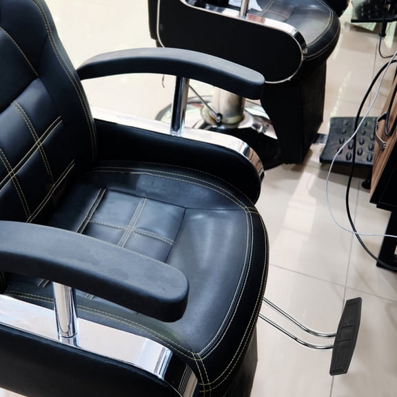 Salon Chair Footrest: Salon Chair Pedal - Hairdressing Foot Rest Replacement Footrest Equipment Part Attachment Accessory