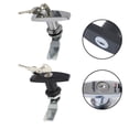 thumbnail image 6 of T-Handle Shell Door w/ Keys Truck Van Trailer Camper Cover Latch Cap Lock Lid RV, 6 of 8