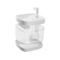 thumbnail image 3 of Fuente para gatos, fuente para beber para mascotas Fuente silenciosa para gatos Suministros de riego Filtro para tazón de agua Dispensador de agua, 3 of 8