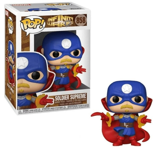 Figura Funko Pop Soldier Supreme 3.7 Pulgadas