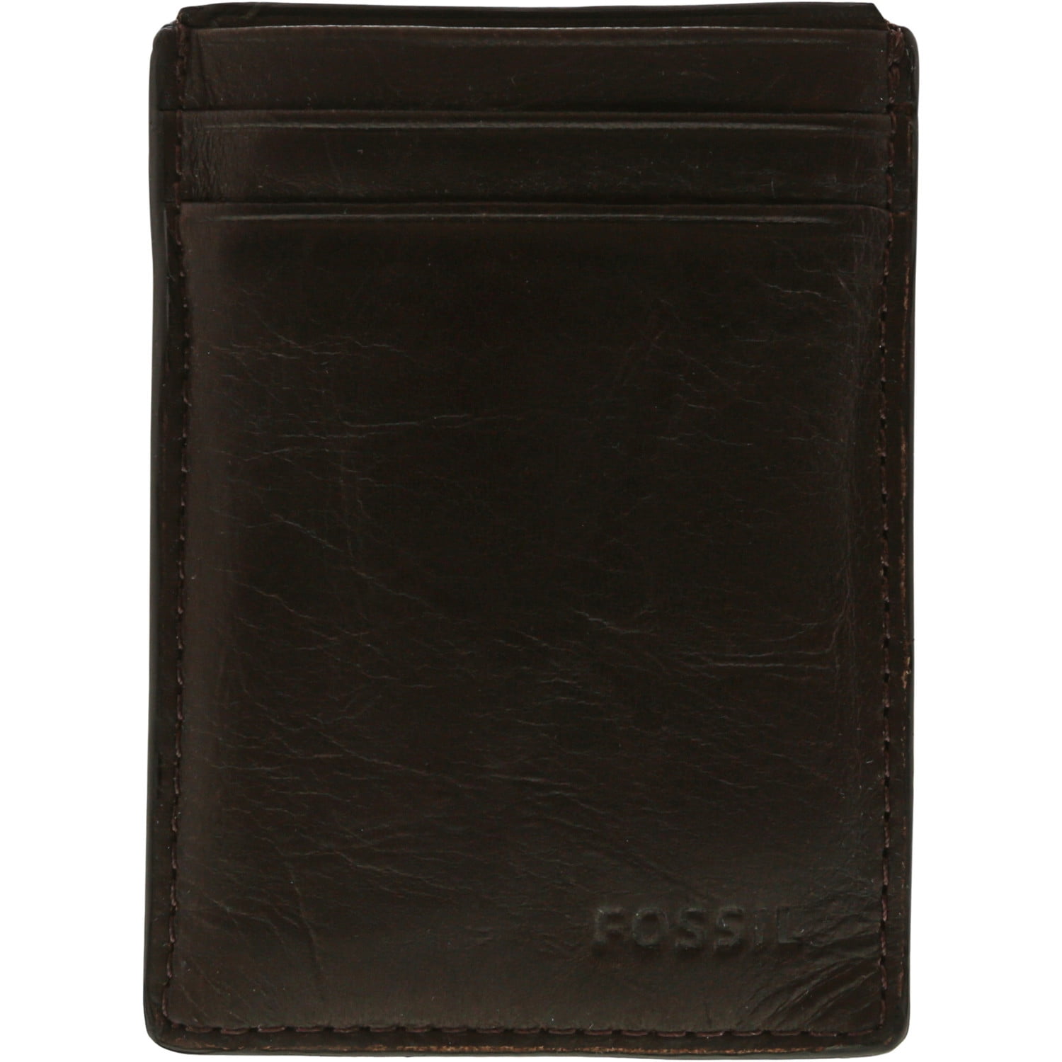 Fossil Men/'s Neel Magnetic Card Case Leather Wallet