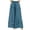 (New2)Blue, variant on Women's Plus Size Pants Boho Floral Embroidered Wide Leg Pants Casual Lightweight High Waisted Pants Flowy Loose Fit Trousers