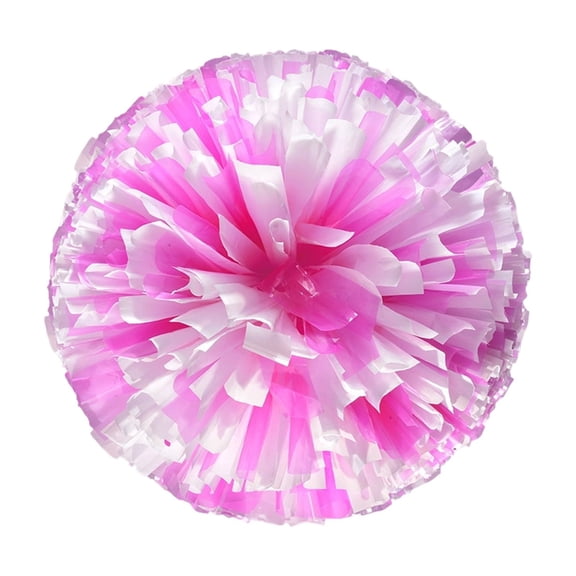 Cheerleading Pom Poms 1 Pcs Metallic Foil Cheer Pom Poms with Handles for Adults Sports Team Spirit Cheering Dance Performance and Party Decorations