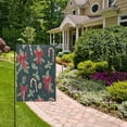 thumbnail image 2 of Yayeee Garden Flag 12"x18" Double Sided Outdoor Yard Lawn Holiday Decorations, Green Christmas Candy Canes, 2 of 6
