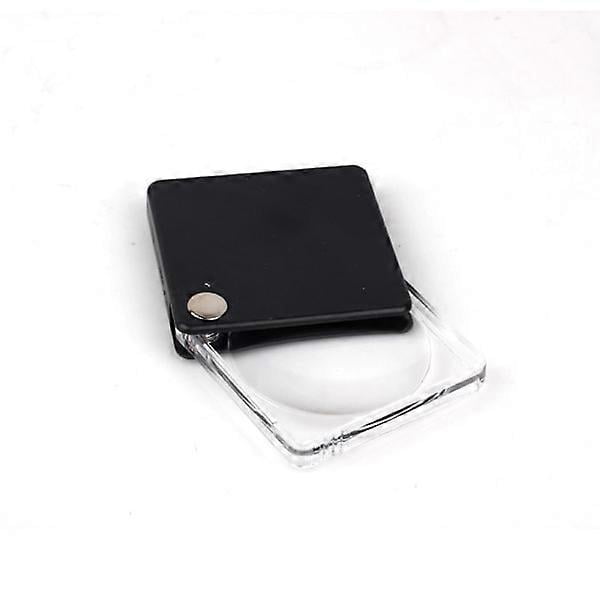 Handheld 3x Square Magnifier HD Reading Appreciation 3x45 Portable Thin Student Plastic Square 3x Magnifying Lens