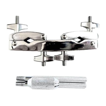 Metal Drum Clamp Durable Cowbell Holder Bracket for Cymbals Drums Drum Parts