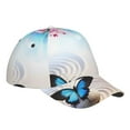 thumbnail image 2 of Goofa Butterfly In Blossoms Zen Printed Baseball Cap for Men and Women - Adjustable Unisex Hat for Sports and Casual Wear,Sun protection Casual Outdoor Everyday Fashion Cap, 2 of 9