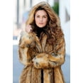 thumbnail image 6 of Roaman's Women's Plus Size Hooded Faux Fur Coat, 6 of 6