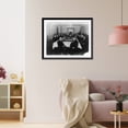 thumbnail image 3 of Historic Framed Print, Ready for the feast in the banquet hall, Hotel Hopp, Mifflinburg, Pa., 17-7/8" x 21-7/8", 3 of 9
